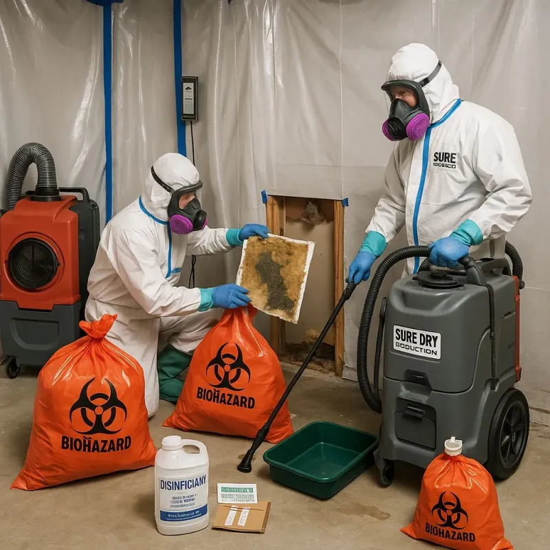 Contaminated Water Handling Protocols process in Bradford, RI