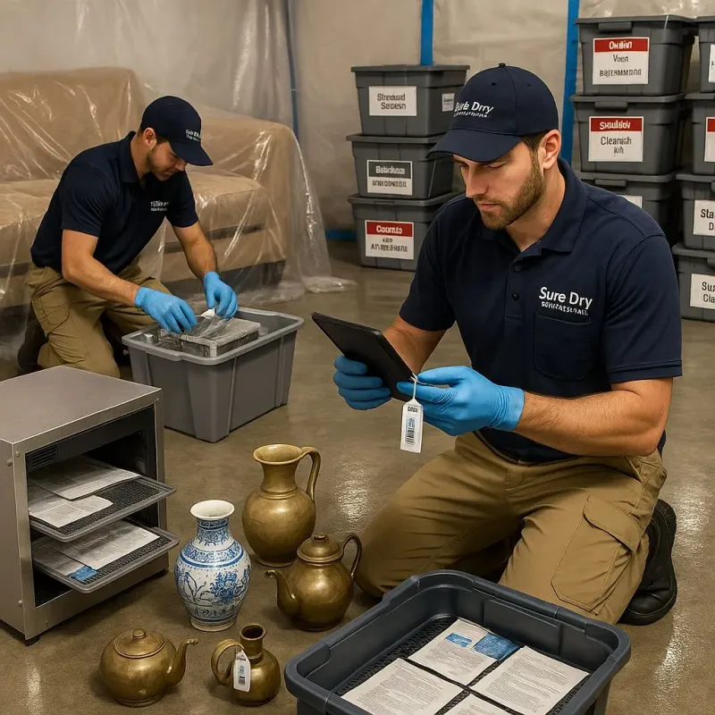 Content Protection and Restoration process in Bradford, RI