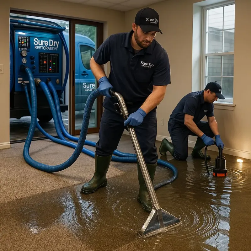 Water Extraction and Removal process in Bradford, RI